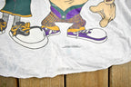 Vintage 1994 Looney Tunes Bugs Bunny Taz Baseball Jersey Shirt Men's XL