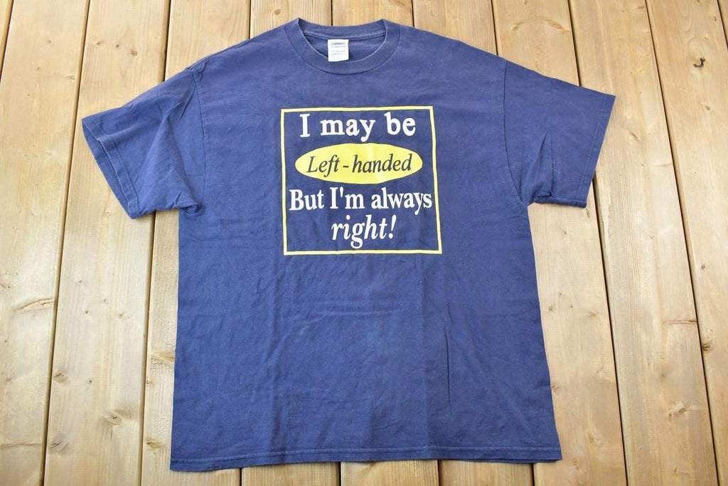 Vintage 1990s Left Handed Souvenir T-Shirt
