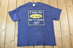 Vintage 1990s Left Handed Souvenir T-Shirt