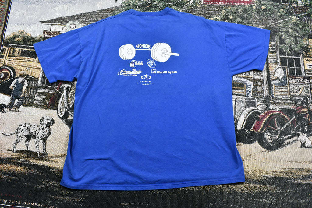 Vintage 1999 Capital City Push-Pull Classic Single Stitch Russell Athletic T-Shirt
