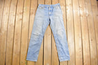 Vintage 1990s LEE Light Wash Tapered Mom Jeans
