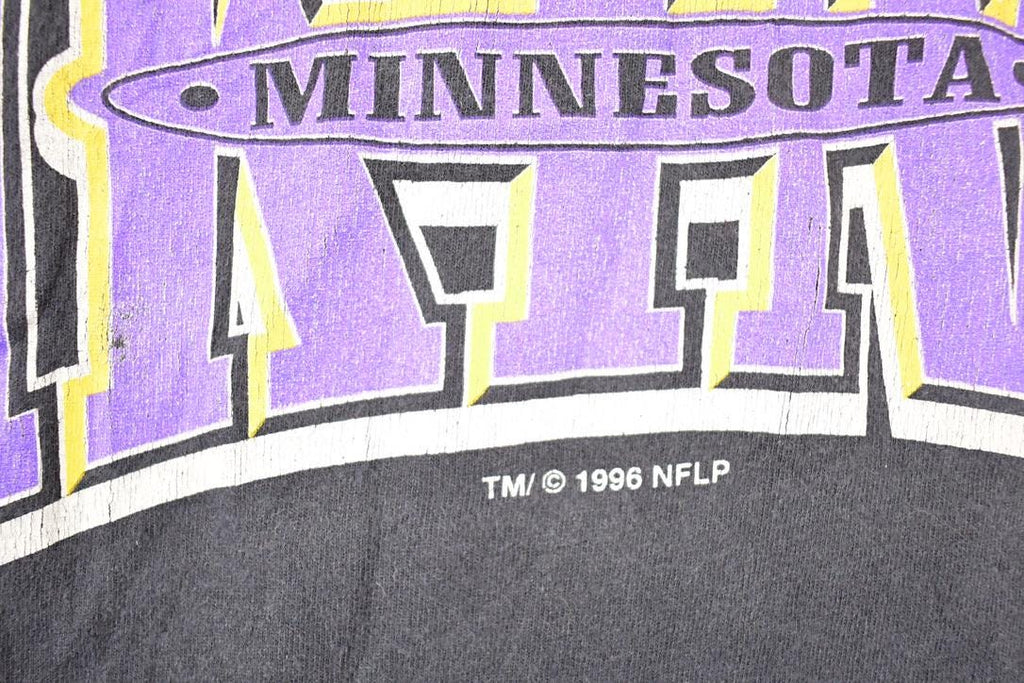 Vintage 1996 Logo 7 Minnesota Vikings NFL T-Shirt Men's XL