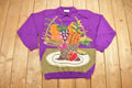 Vintage 1990s Fruit Bowl Knit Sweater