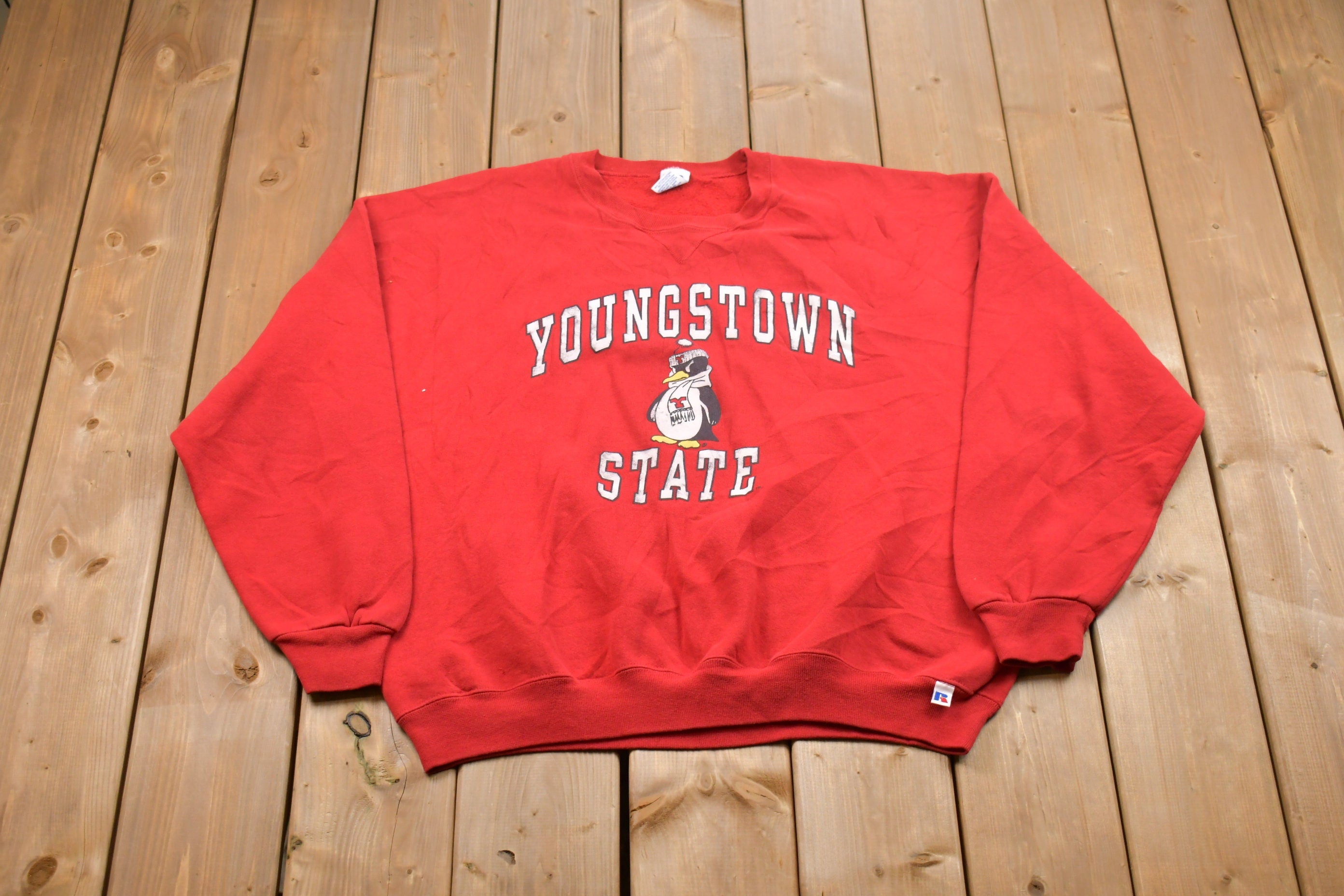 Vintage 1990s Russel Athletic University of Youngstown State Collegiate Crewneck