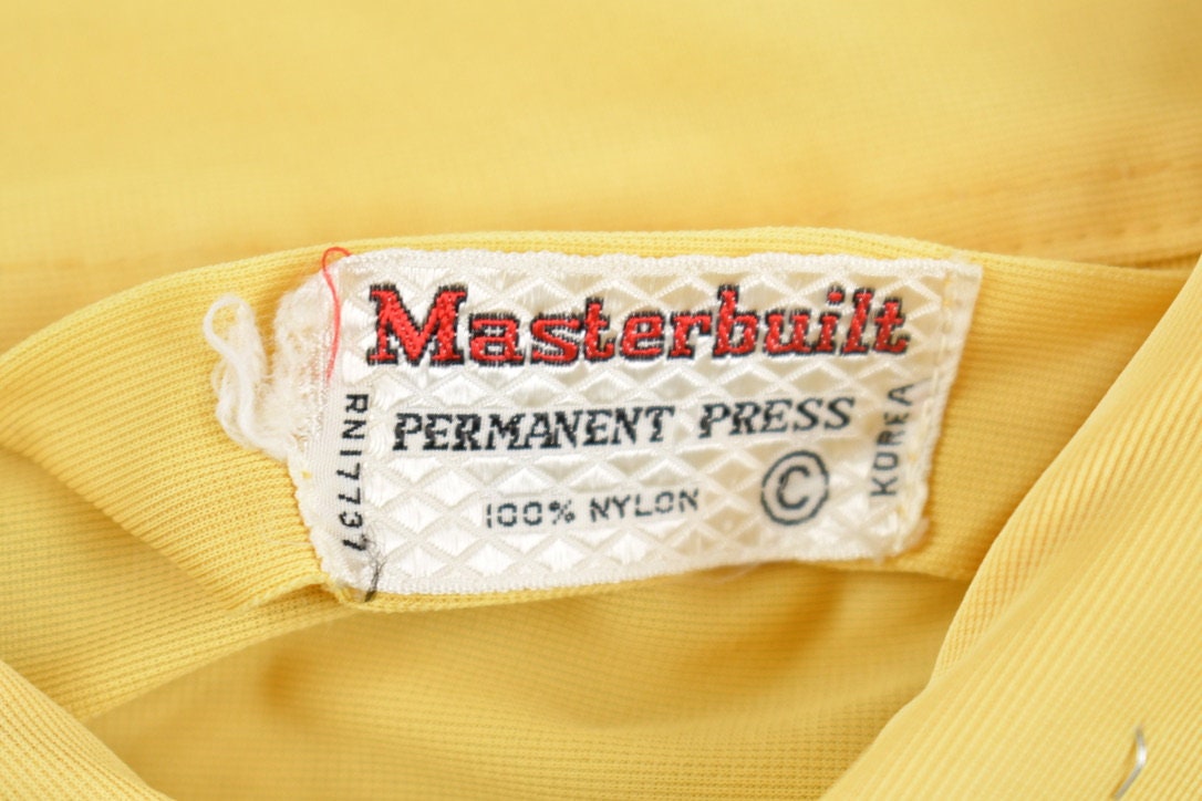 Vintage 1980s Master Built Button Up Shirt