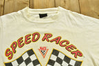 Vintage 1992 Speed Racer Cartoon Anime Graphic T-Shirt