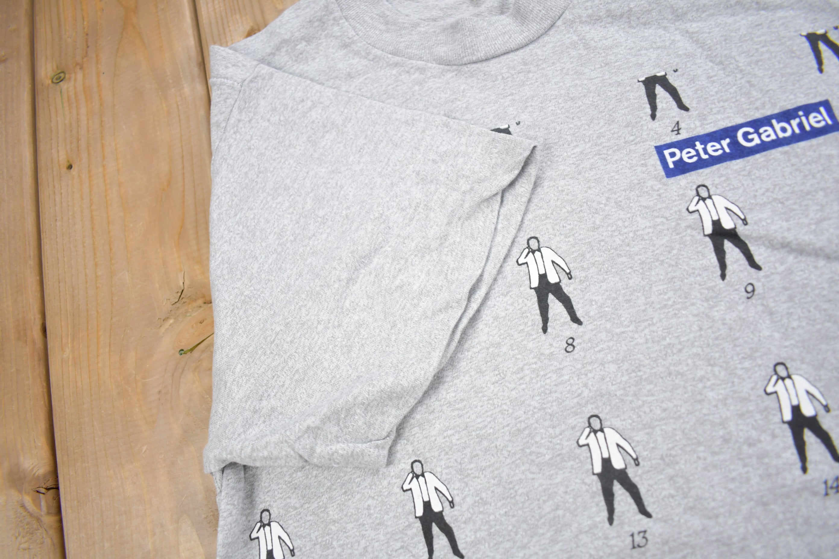 Vintage 1987 Peter Gabriel Graphic T-shirt