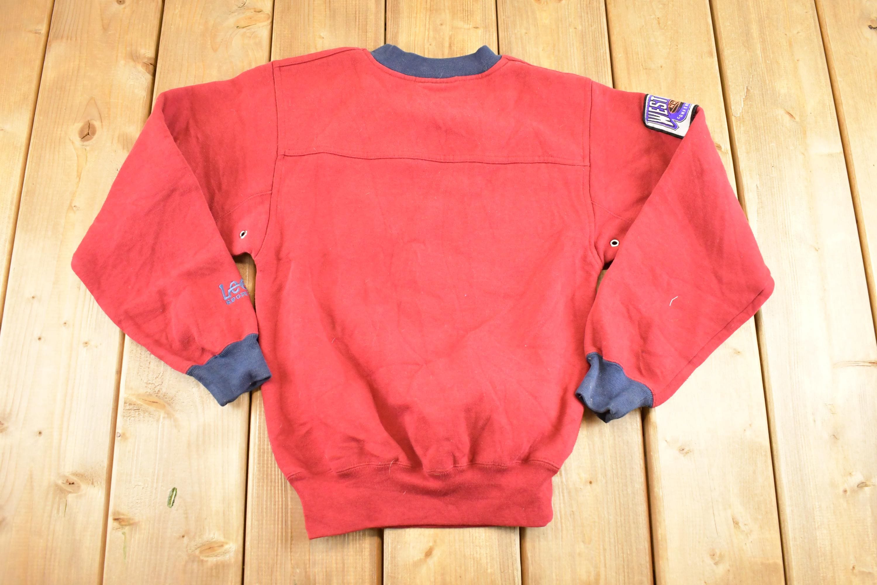 Vintage 1990s Colorado Avalanche Lee Sport Crewneck Sweatshirt Youth M