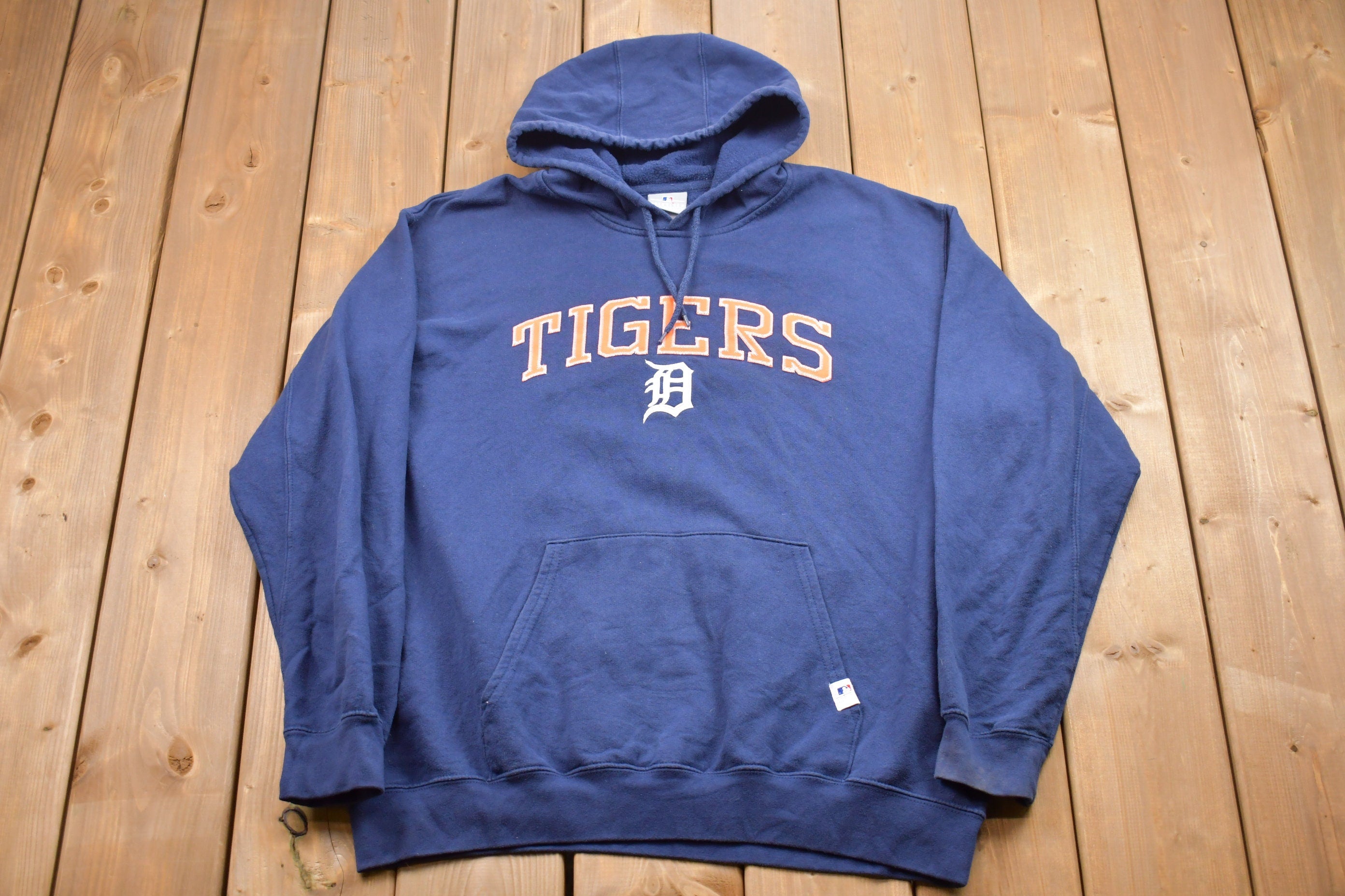 Vintage 1990s Detroit Lions Graphic Hoodie  MLB  90s Hoodie  Vintage Sweater  90s  Embroidered  Color Block  American Baseball