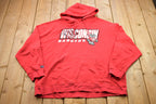 Vintage 1990s University Wisconsin Collegiate Jansport Hoodie