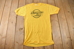 Vintage 1980s Nortown MCC Toronto Graphic Ringer T Shirt Made In Canada