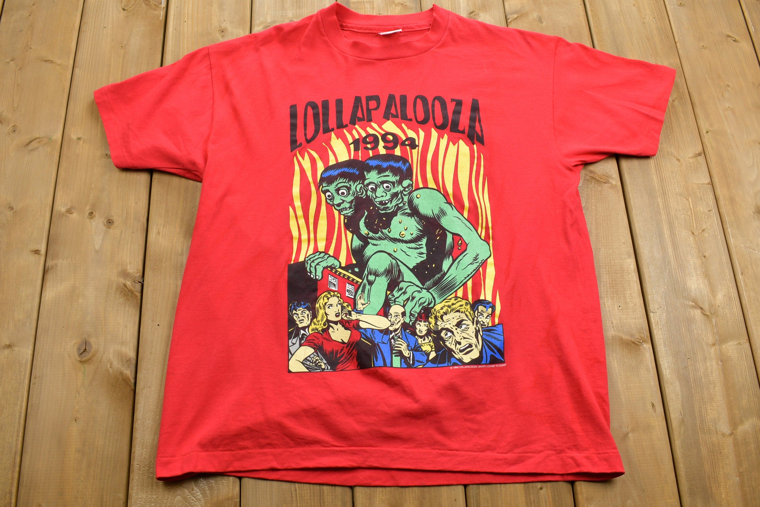 RARE Dead Stock 1994 Lollapalooza Tour T-shirt
