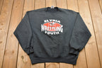 Vintage 1990s Elyria Wrestling Crewneck Sweatshirt Made in USA