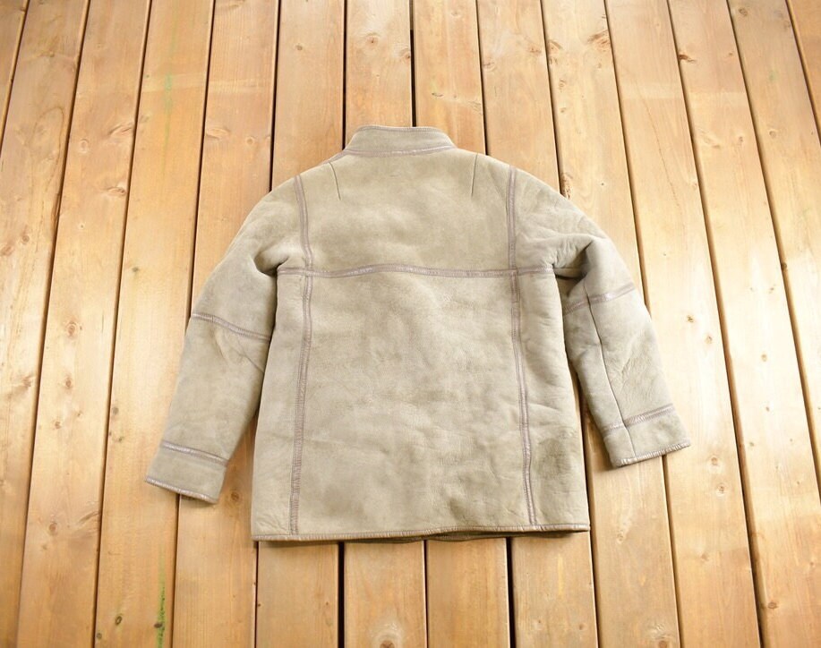 Vintage 1980's Genuine Sheepskin Fur Coat
