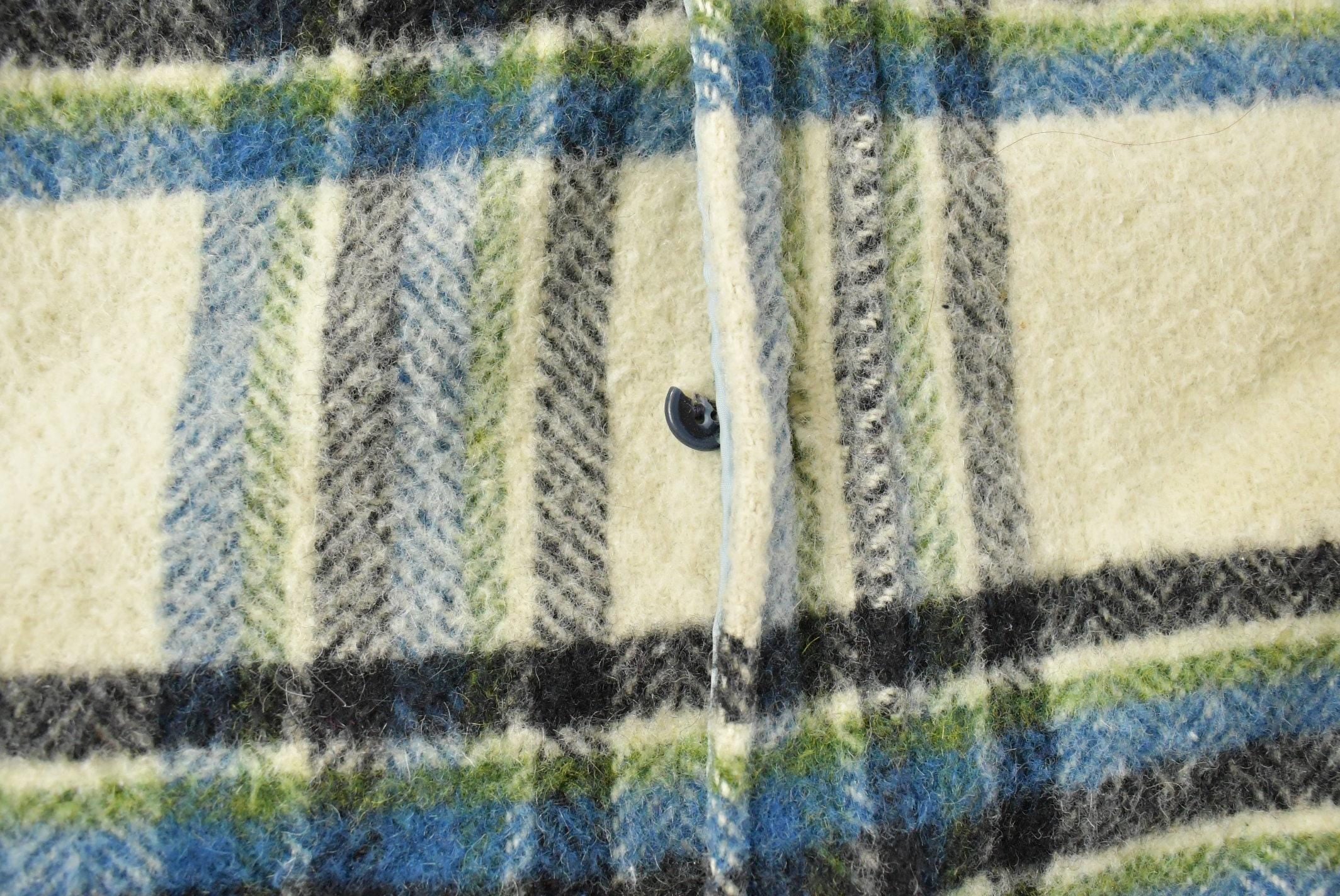 Vintage 1980s Lined Flannel Shirt Jacket Men's Large /