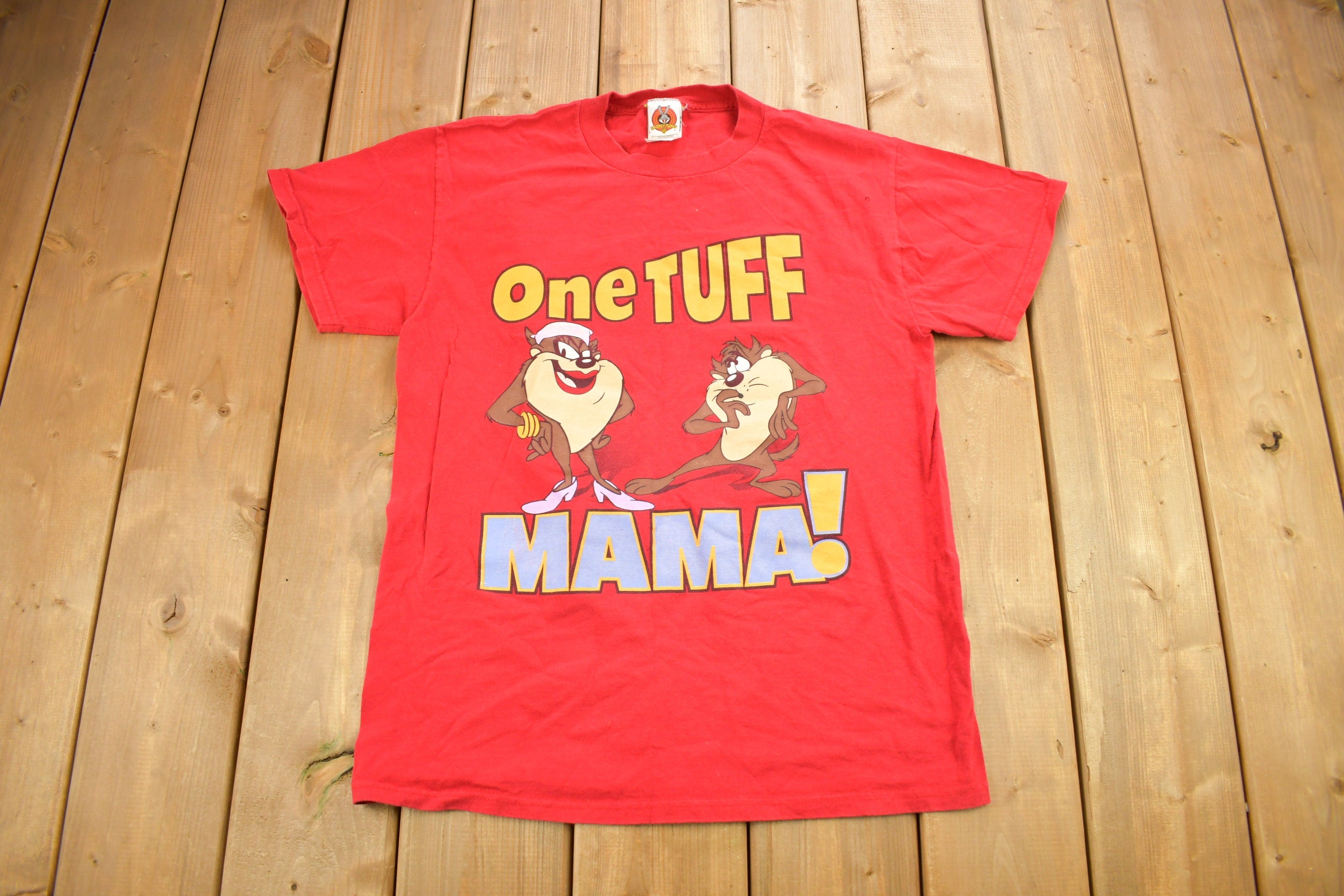 Vintage 2000 Looney Tunes Taz Graphic Cartoon T-Shirt