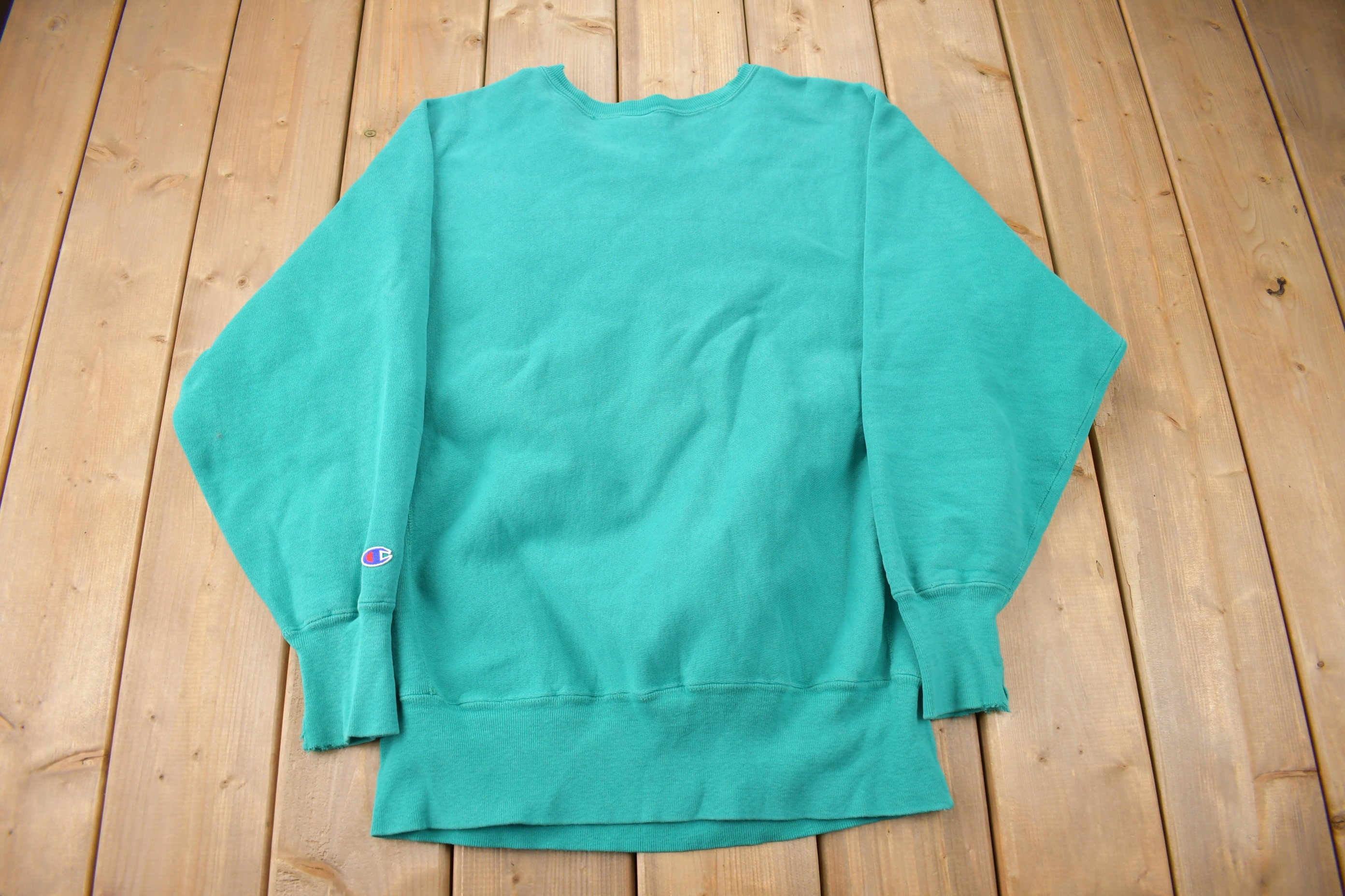 Vintage 1990s Champion Reverse Weave Small Logo Crewneck Sweatshirt
