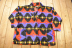 Vintage 1980s Aztec Pattern Blazer