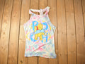 Vintage 1990s Winnie The Pooh Graphic Tie Dye Tank Top