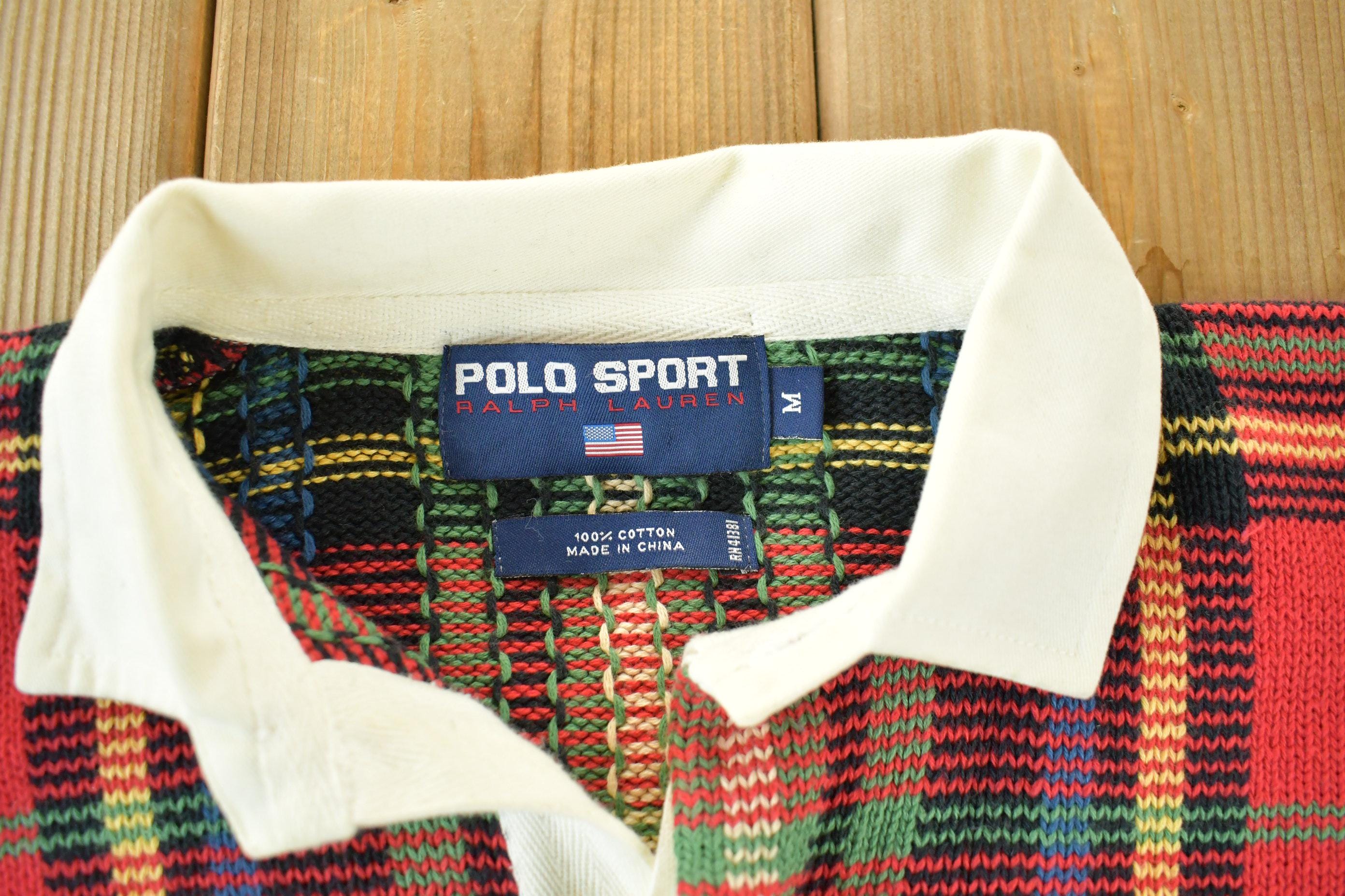 Vintage 1990s Polo Sport Ralph Lauren Rugby Shirt