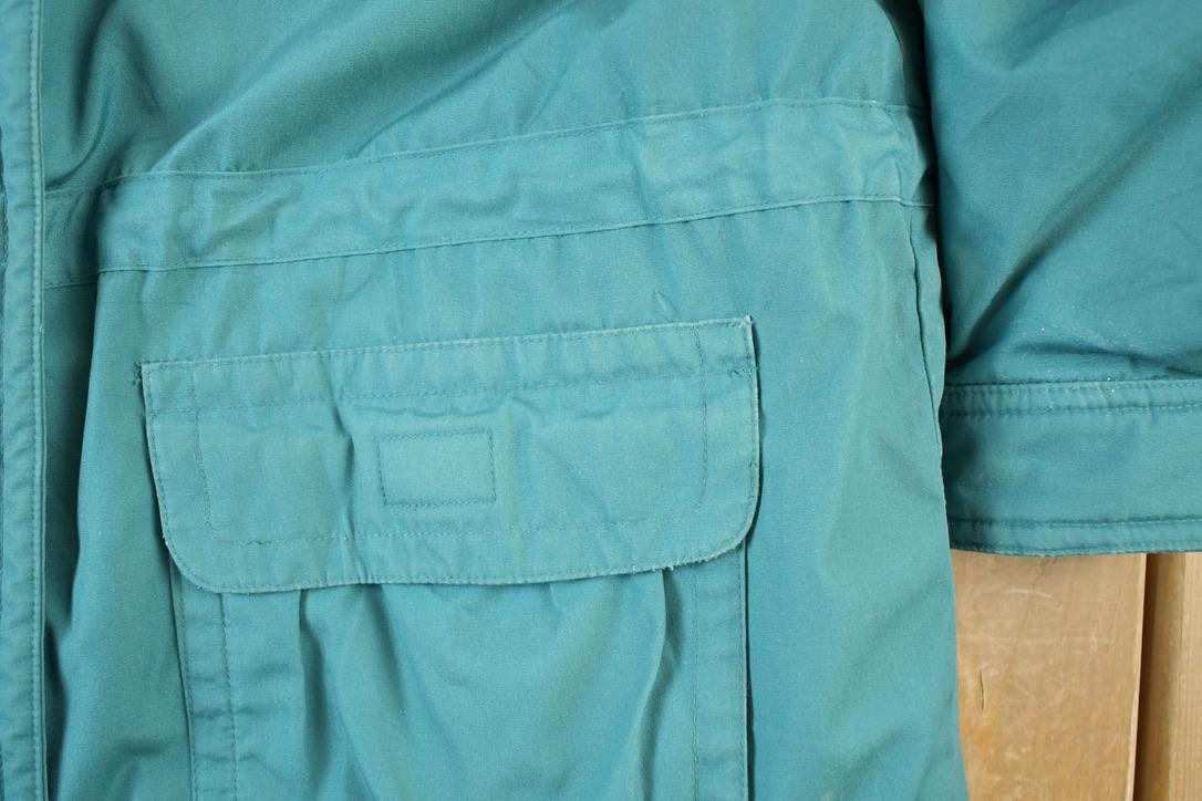 Vintage 1990s Eddie Bauer Long Puffer Jacket