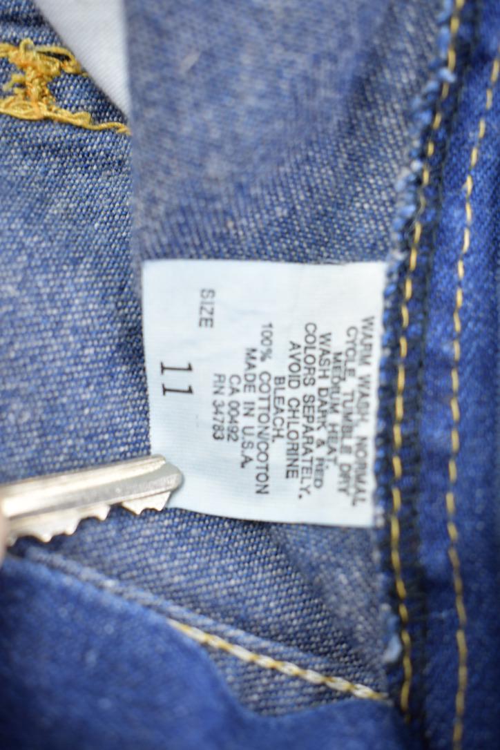 Vintage 1990s Lee Jean Skirt Size 11