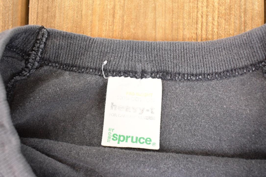 Vintage 1984 A Company Of Friends Abstract Graphic Print Crewneck Sweatshirt Mens S / Made In USA / 80's Destination Sweater