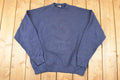 Vintage 1990s FOTL Blank Navy Crewneck Sweatshirt Mens L