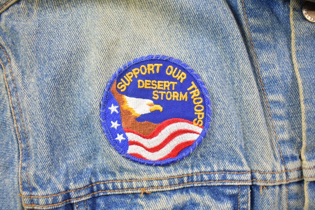 Vintage 1991 Expressions Acid Wash Denim Jean Jacket