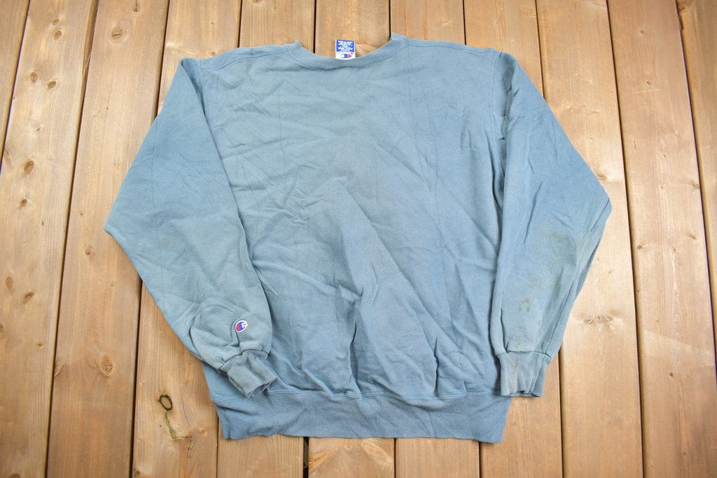 Vintage 1990s Champion Embroidered Sweatshirt