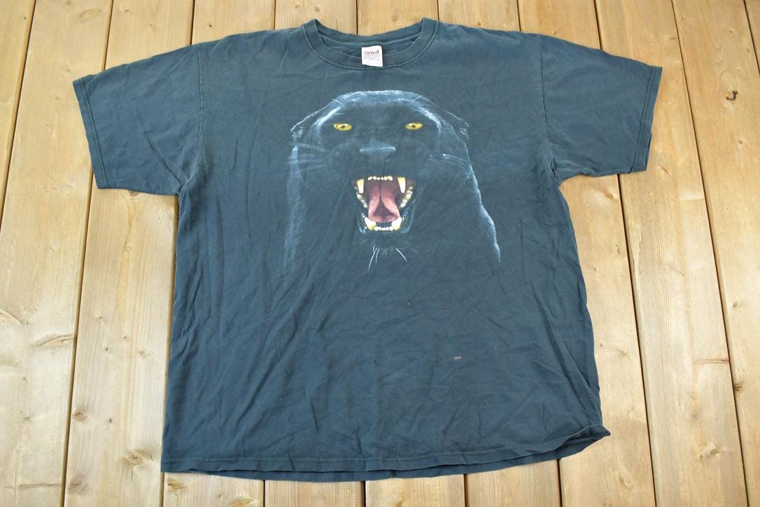 Vintage 1990s Black Panther Outdoors T-Shirt