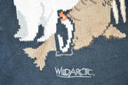 Vintage 1990s Woolrich Wild Arctic Knit Abstract Pattern Crewneck Sweater Mens M