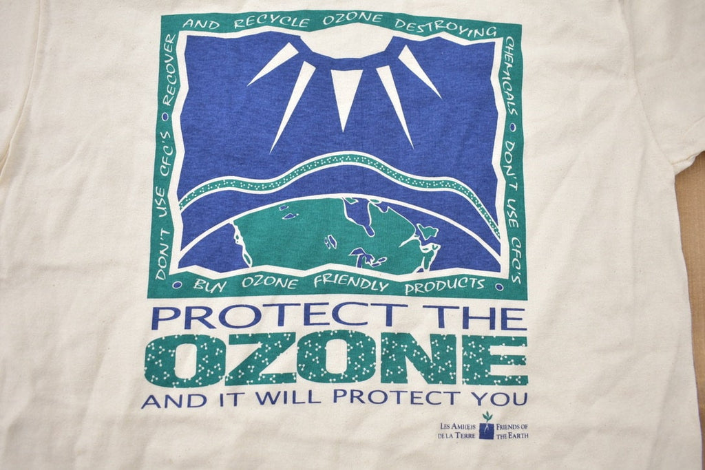 Vintage 1990s Protect The Ozone Graphic T-Shirt