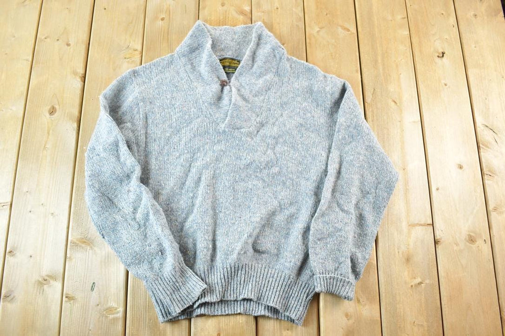 Vintage 1990s Eddie Bauer Wool Knit Sweater Mens L