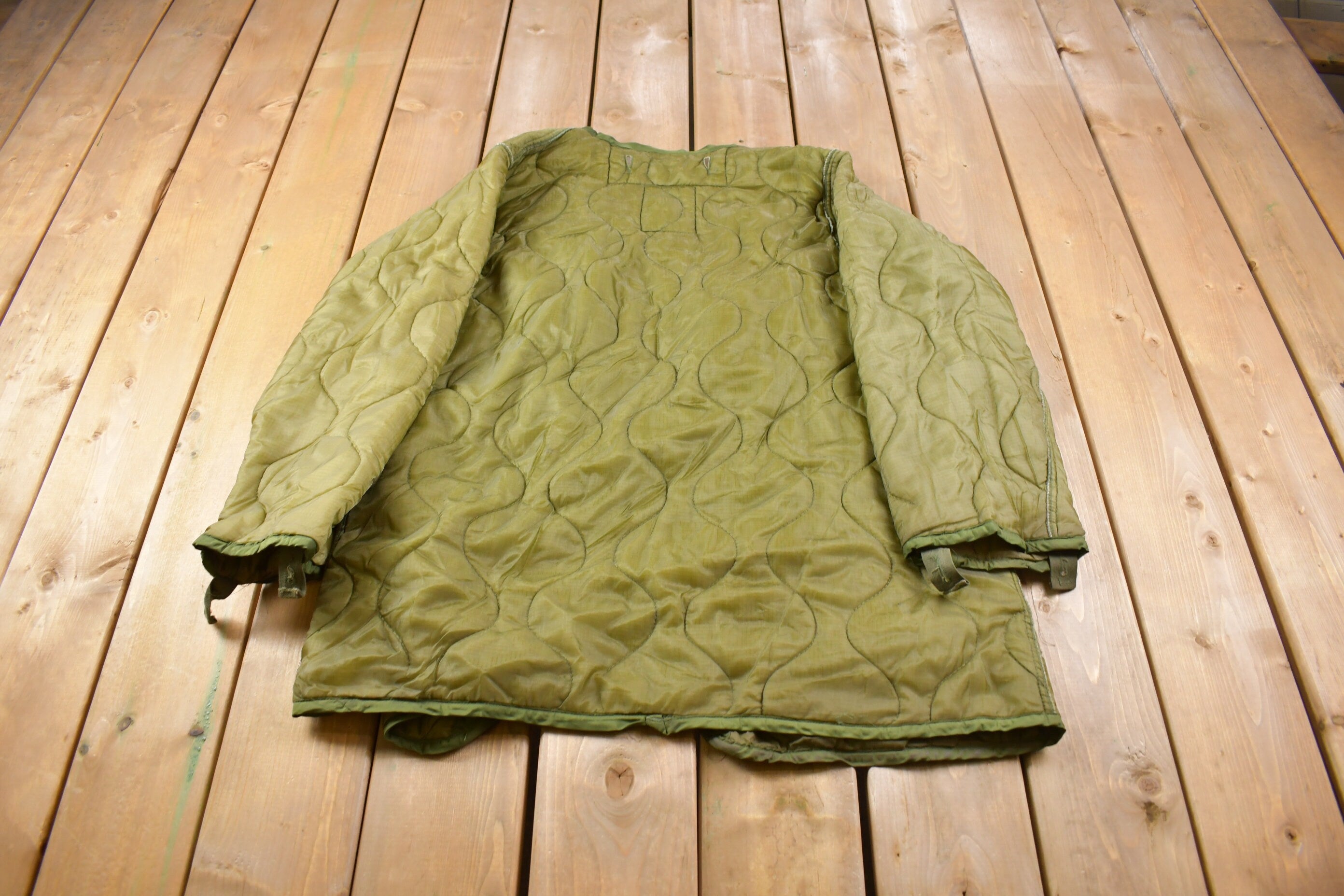 Vintage 1981 Army Military M65 Jacket Lining