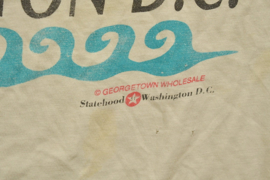 Vintage 1990s Washington DC Experience Tourism Souvenir T Shirt