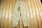 Vintage 1950s 1960s Military Army Khaki Pants Size 30 x 32