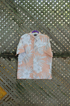 Vintage 1990s Hawaiian Theme Button Up Shirt