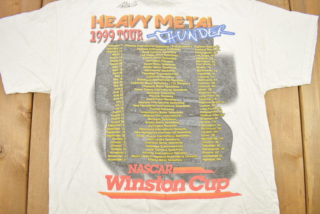 Vintage 1999 NASCAR Winston Cup Racing T-Shirt