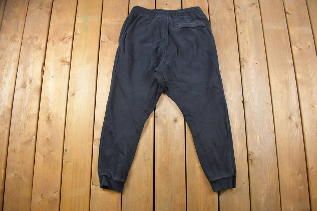 Vintage Y2K Nike Swoosh Black Dri-FIT Sweatpants Size M