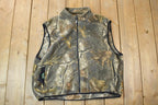 Vintage 1990s Guide Series Camo Fleece Sweater Vest