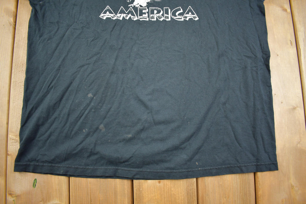 Vintage 1990s Martial Arts American Graphic T Shirt
