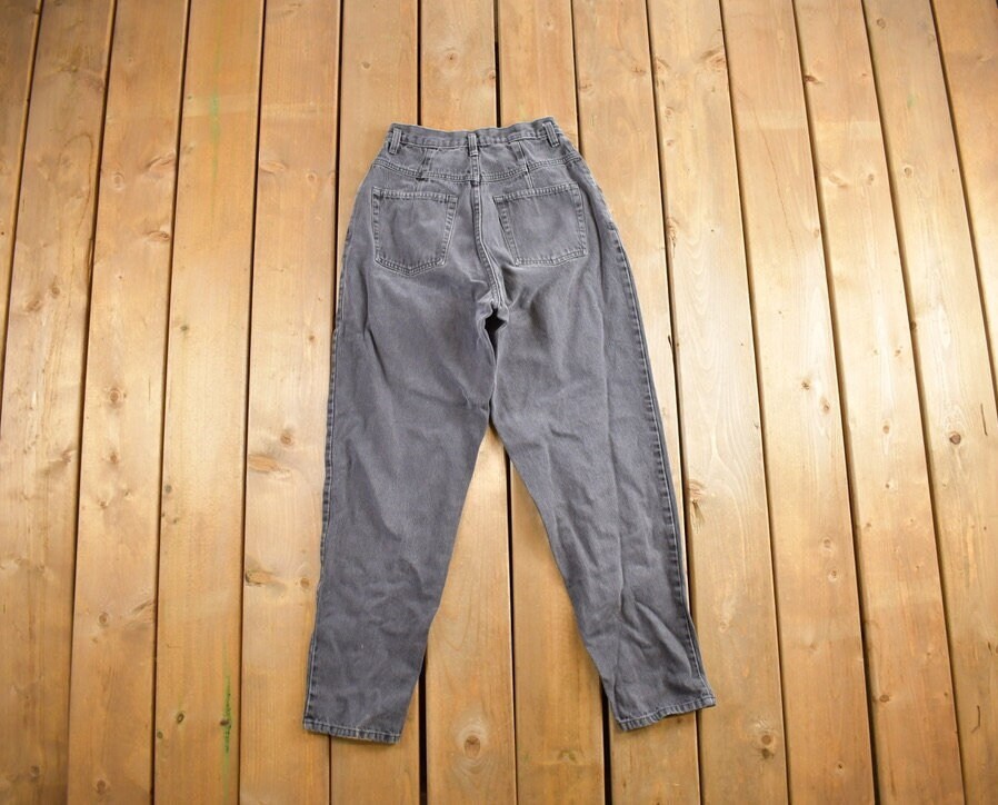 Vintage 1990s Eddie Bauer Black Denim Jeans Size 26x29