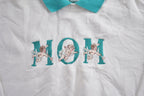 Vintage 1990s Cute Mom Collared Crewneck Sweatshirt
