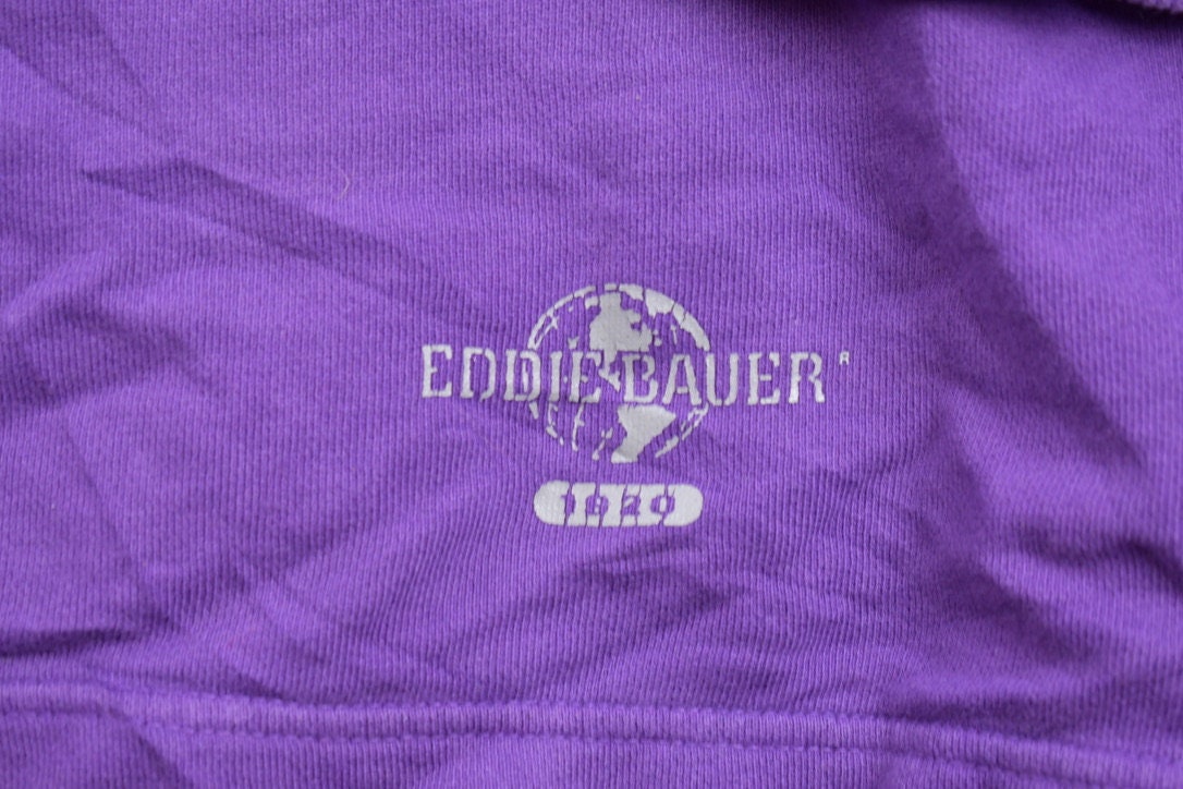 Vintage 1990s Eddie Bauer Quarter Zip Sweatshirt