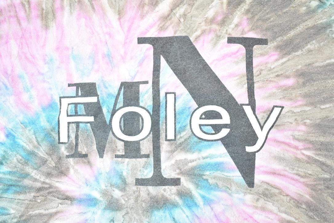 Vintage 1990s MN Foley Tie Dye Souvenir T-Shirt Men's L