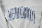 Vintage 1990s North Carolina Tar Heels Reverse Grain University Collegiate Crewneck