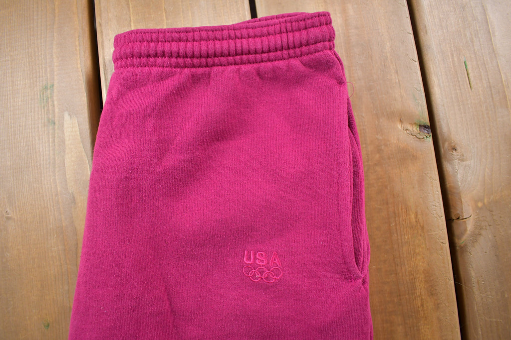 Vintage 1990's Olympic USA Sweatpants 26 x 29 / Women's Vintage / Made in USA / American Vintage / Streetwear Fashion / Vintage Pants