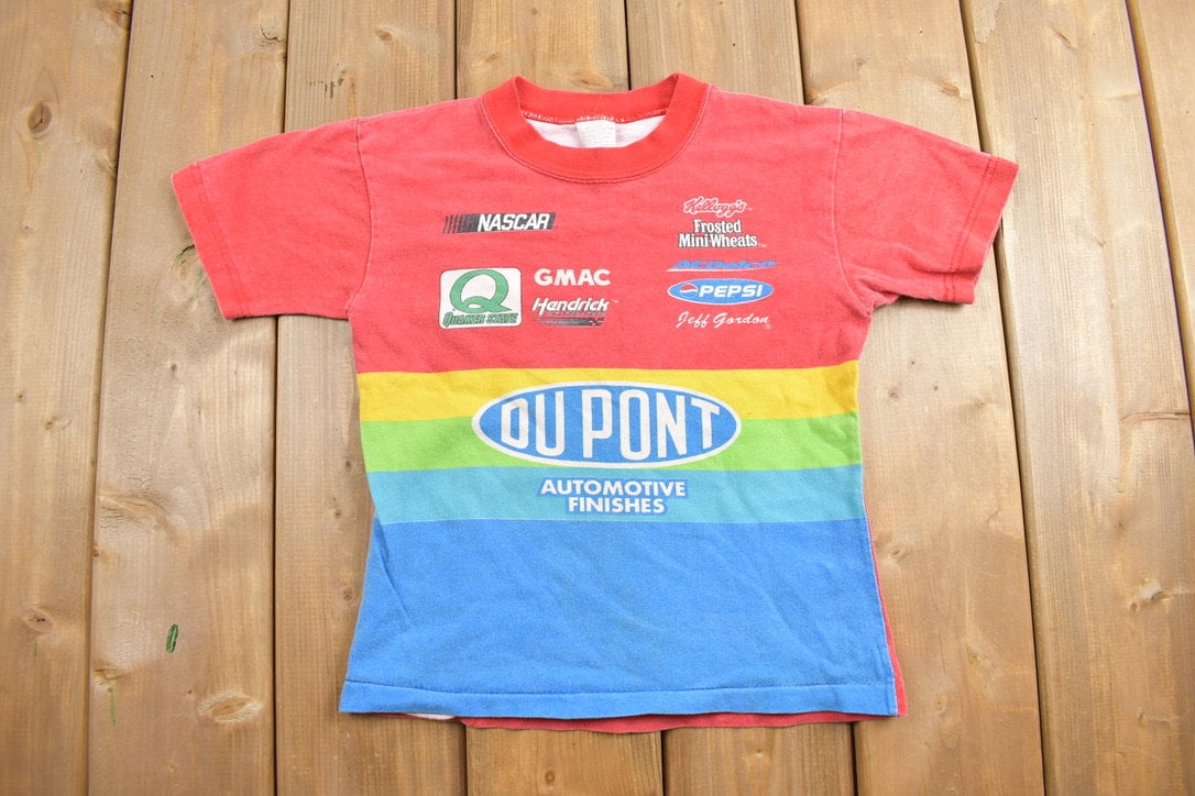 Vintage 1990s Jeff Gordon NASCAR Racing T-Shirt