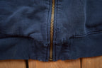 Vintage 1990s L.L. Bean Blank Zip Up Hoodie